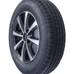 Wheel 155R13 4×100 84N M+S, alloy black