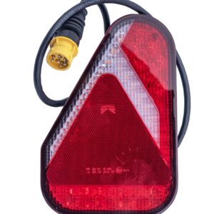 Rear light 12/24v Earpoint LED 0.5m W/8pin Bayonet (left)