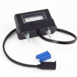 LED number plate light with 0.5m cable and quick fastening