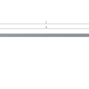 Axle 1500kg A=1300 C=1760 (CP390/430LB), 5×112