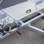 Winch frame for trailer AP3500-DRB, with winch AFDW 20