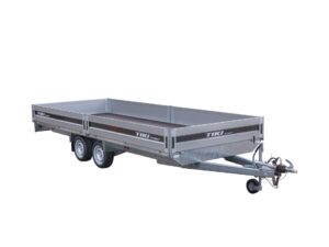 Platform trailer CP600-DRBW/DROP/3500kg