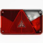 Rear light Aspöck Multipoint V 5pin right, with reversing light