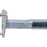 Spare wheel holder (drawbar arm cross-section 30mm)