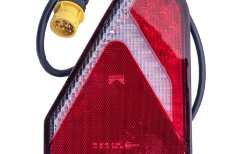 Rear light 12/24v Earpoint LED 0.5m W/8pin Bayonet left (AP right)