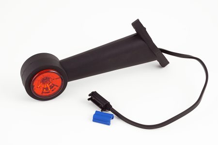 Side marker light on rubber arm LED (left)