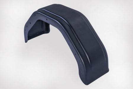 Plastic fender L=200mm, black