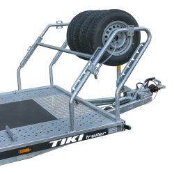 Tire rack for car trailer AP3500-DRB