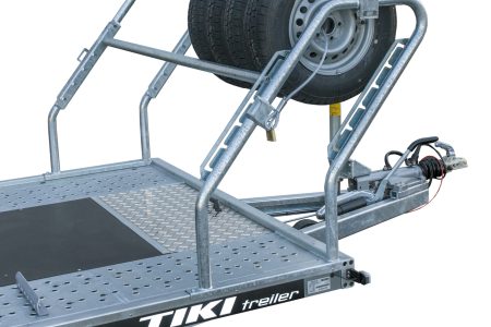 Tire rack for car trailer AP3500-DRB