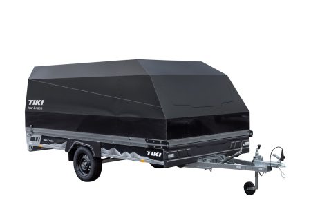 Snowmobile trailer CP390-L Tour & Race 2024 with aluminium cover