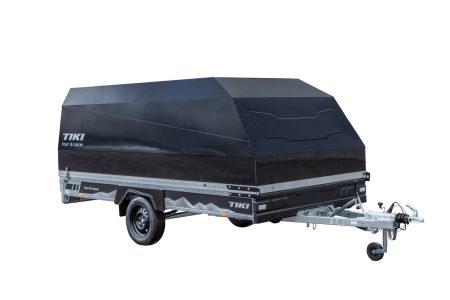 Snowmobile trailer CP390-LB Tour & Race 2024 with aluminium cover